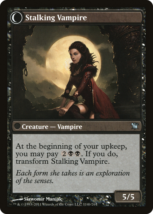 Screeching Bat (ISD-114) - Innistrad: (Double Faced Transform)
