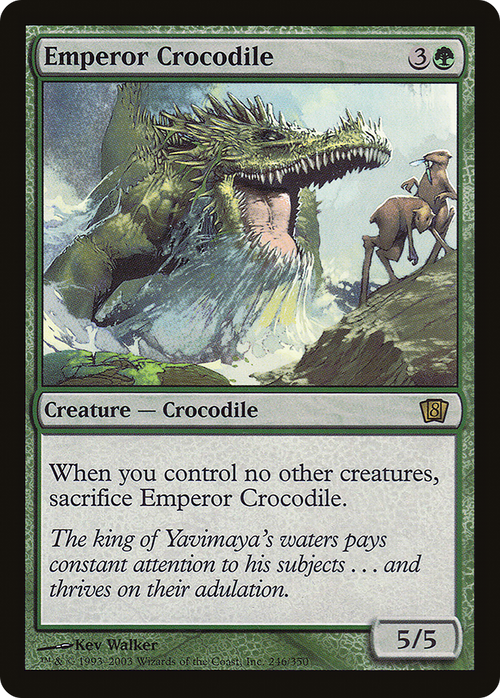 Emperor Crocodile (8ED-246) - 8th Edition