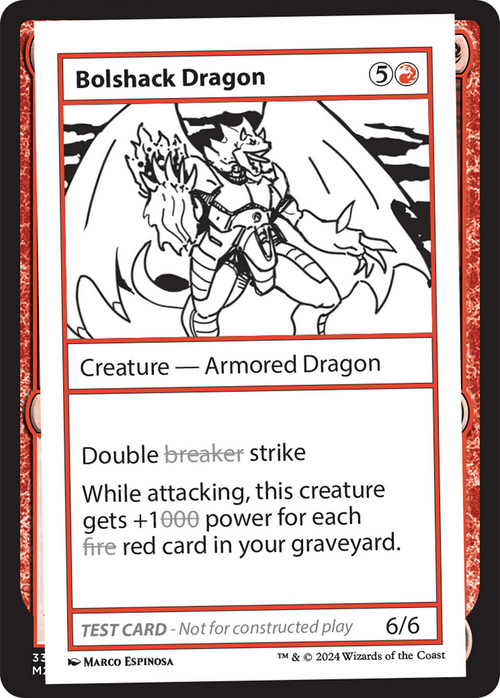 Bolshack Dragon (MB2PC-) - Mystery Booster 2