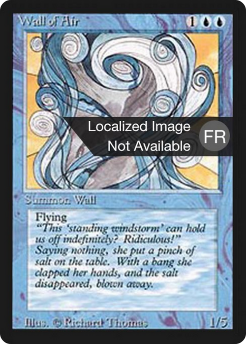 Wall of Air (FBB-) - Foreign Black Border