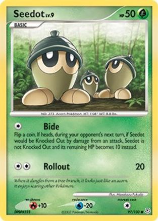 Seedot/130  - Reverse Holofoil Diamond and Pearl - Common