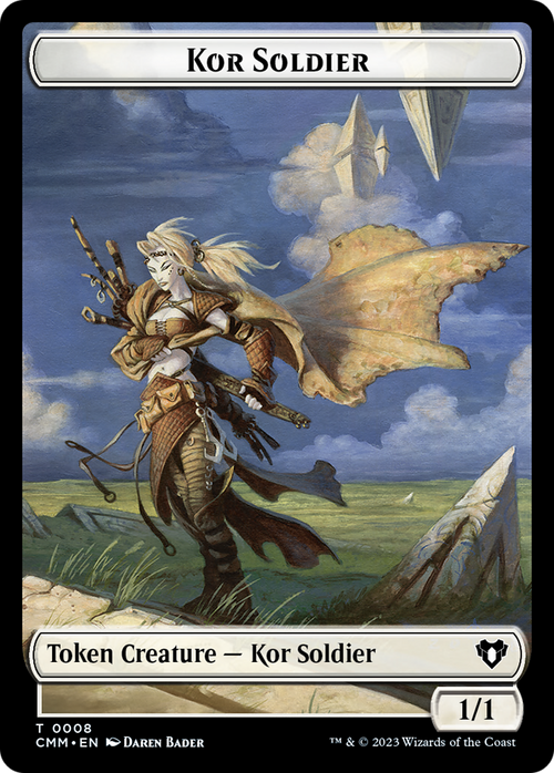 Kor Soldier (TCMM-008) - Commander Masters Tokens