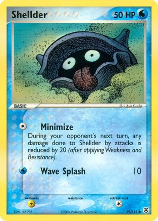 Shellder/112  FireRed & LeafGreen - Common