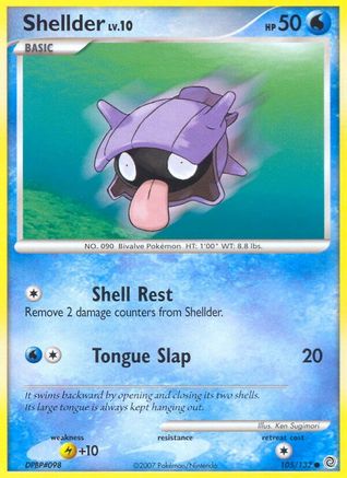 Shellder/132  Secret Wonders - Common