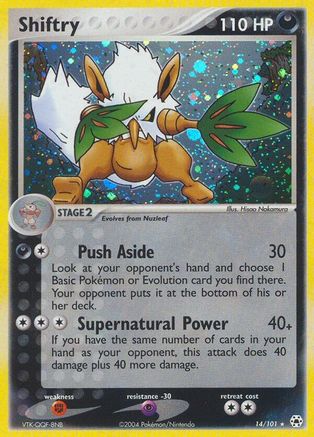 Shiftry/101  - Reverse Holofoil Hidden Legends - Holo Rare