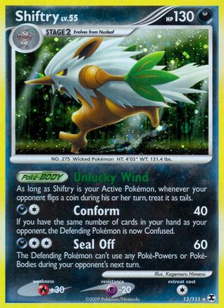 Shiftry/111  - Holofoil Rising Rivals - Holo Rare