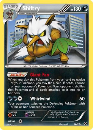 Shiftry/99  Next Destinies - Rare