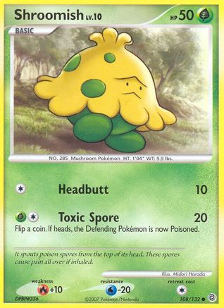 Shroomish/132  Secret Wonders - Common