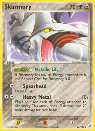 Skarmory/107  Deoxys - Rare