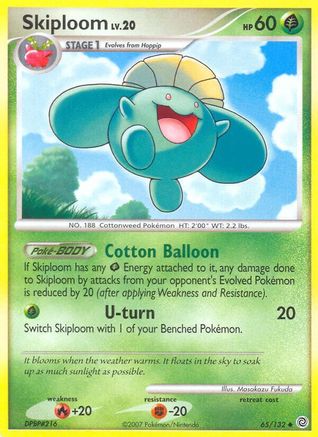 Skiploom/132  Secret Wonders - Uncommon