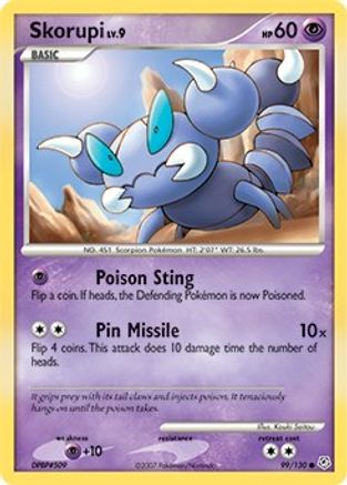 Skorupi/130  - Reverse Holofoil Diamond and Pearl - Common