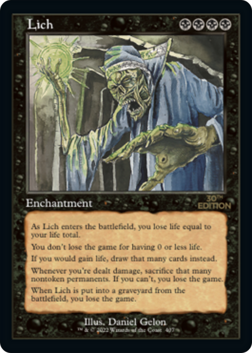 Lich (Retro Frame) (30A-407) - 30th Anniversary Edition