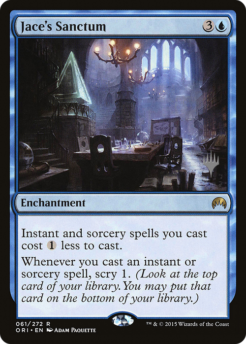 Jace's Sanctum (PPM21-61P) - Magic Origins Promos Foil