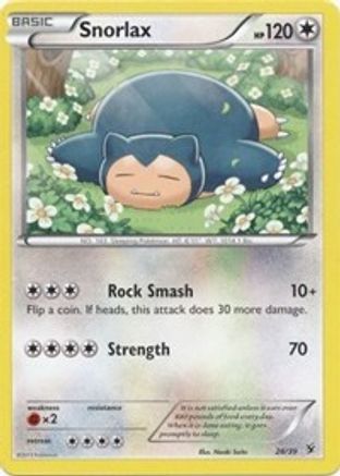 Snorlax/39  Kalos Starter Set - Common