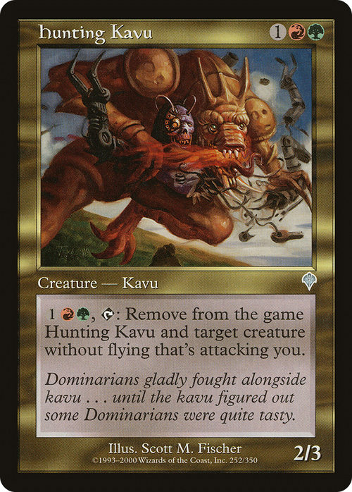 Hunting Kavu (INV-252) - Invasion