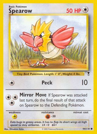 Spearow  Legendary Collection - Common
