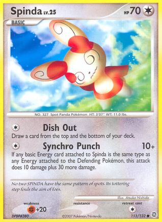 Spinda 111/132  - Reverse Holofoil Secret Wonders - Common
