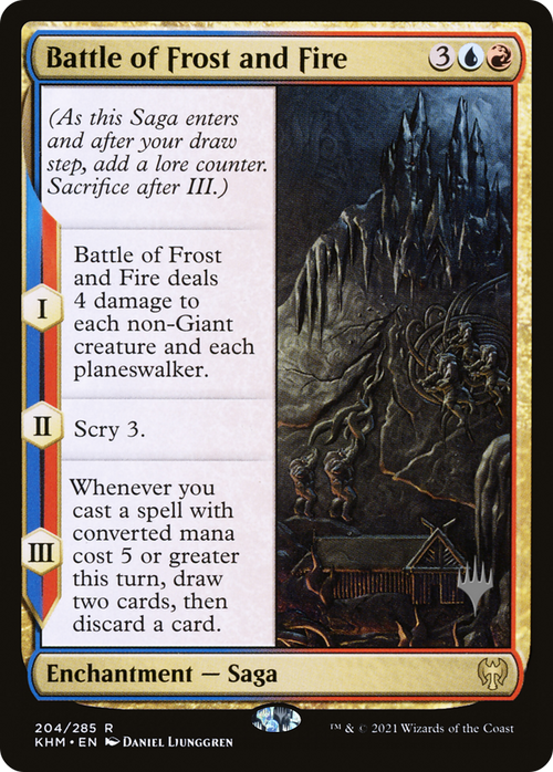 Battle of Frost and Fire (PPKHM-204P) - Kaldheim Promos
