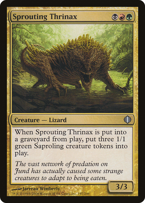 Sprouting Thrinax (ALA-197) - Shards of Alara Foil