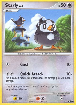 Starly/017  POP Series 6 - Common