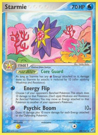 Starmie/107  Deoxys - Uncommon