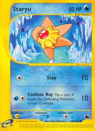Staryu (104)/144  Skyridge - Common