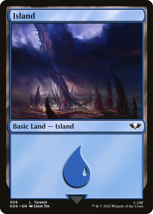 Island (309) (40K-309) - Warhammer 40,000 Commander