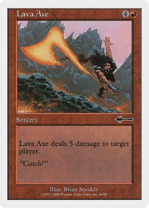 Lava Axe (BTD-040) - Beatdown Box Set