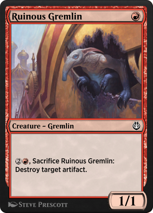 Ruinous Gremlin (KLR-142) - Kaladesh Remastered