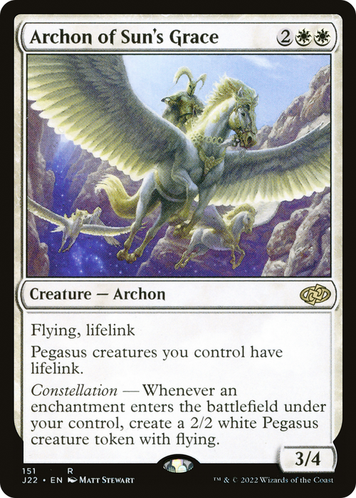 Archon of Sun's Grace (J22-151) - Jumpstart 2022