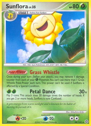 Sunflora/132  Secret Wonders - Rare