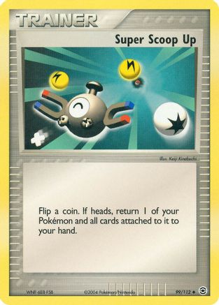 Super Scoop Up/112  - Reverse Holofoil FireRed & LeafGreen - Uncommon