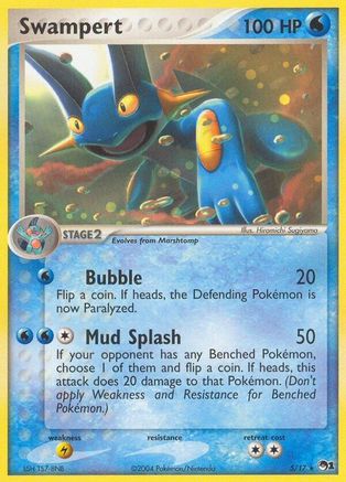 Swampert/017  POP Series 1 - Rare