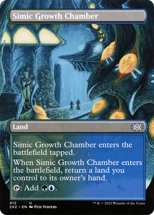 Simic Growth Chamber (Borderless) (2X2-412) - Double Masters 2022