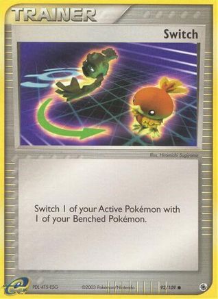 Switch  - Reverse Holofoil Ruby and Sapphire - Common