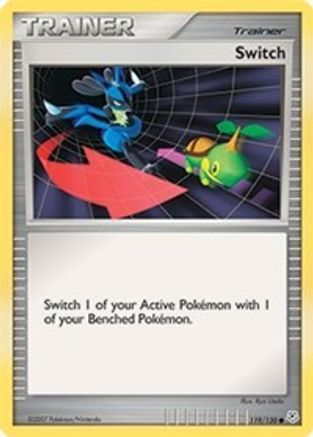 Switch 119/130  - Reverse Holofoil Diamond and Pearl - Common