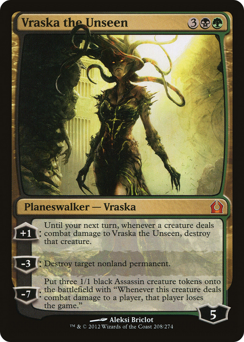 Vraska the Unseen (RTR-208) - Return to Ravnica