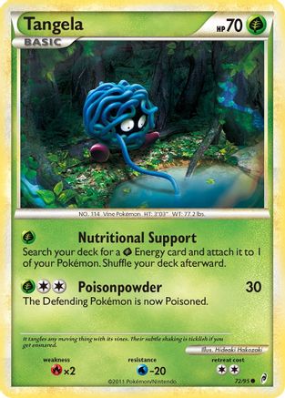 Tangela 072  Call of Legends - Common