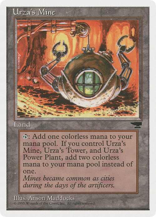 Urza's Mine (Clawed Sphere) (CHR-) - Chronicles