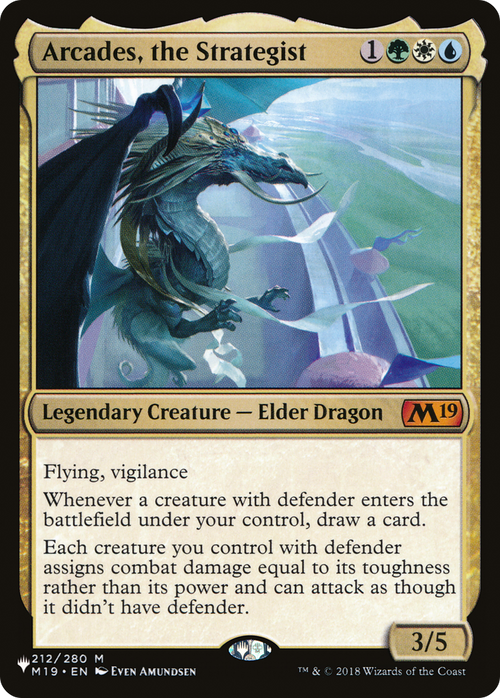 Arcades, the Strategist (LIST-M19-212) - The List