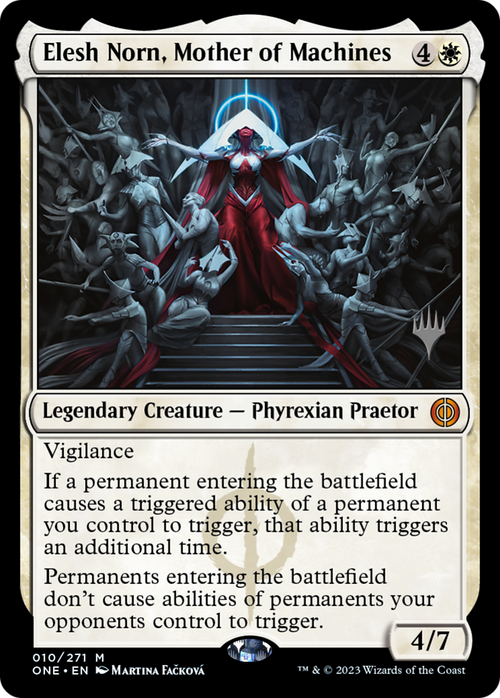 Elesh Norn, Mother of Machines (PPONE-010) - Phyrexia: All Will Be One Promos