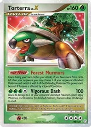 Torterra LV.X/130  - Holofoil Diamond and Pearl - Ultra Rare