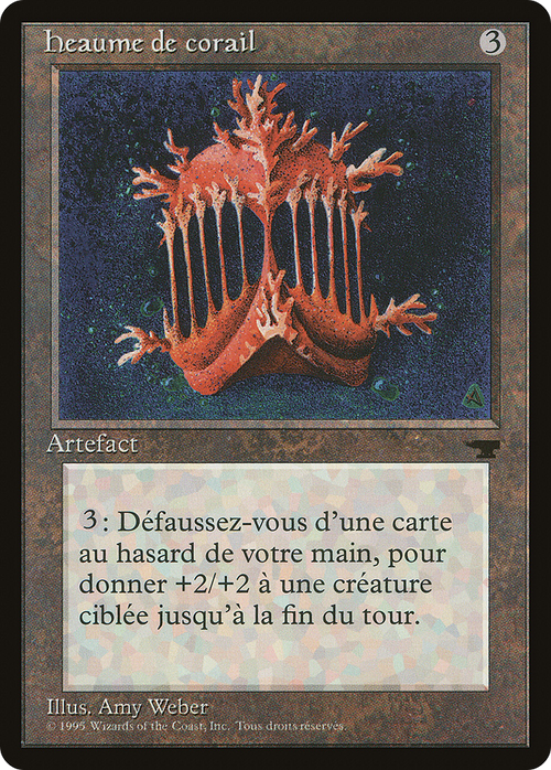 Coral Helm (French) - "heaume de corail" (REN-) - Renaissance