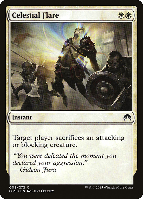 Celestial Flare (ORI-008) - Magic Origins Foil