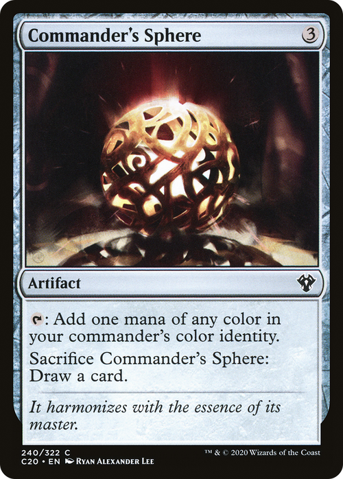 Commander's Sphere (C20-240) - Commander 2020