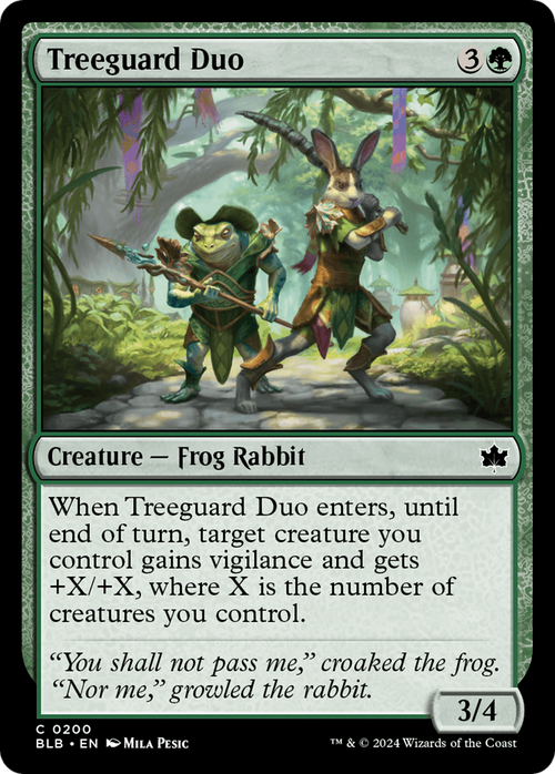 Treeguard Duo (BLB-200) - Bloomburrow