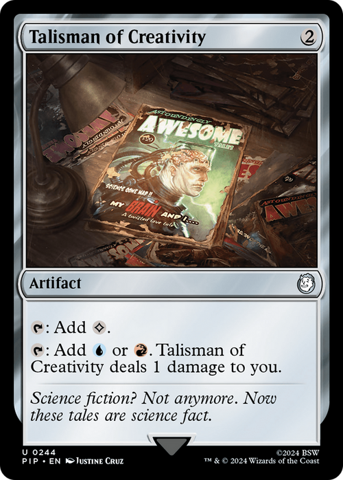 Talisman of Creativity (PIP-244) - Fallout
