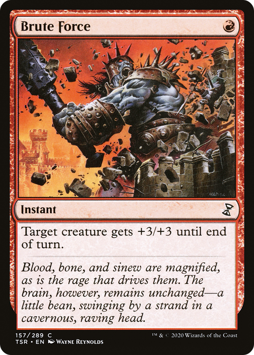 Brute Force (TSR-157) - Time Spiral Remastered Foil