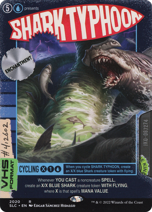 Shark Typhoon (SLC-2020) - Secret Lair Countdown Kit (Borderless) Foil