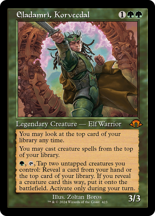 Eladamri, Korvecdal (Retro Frame) (MH3-423) - Modern Horizons 3